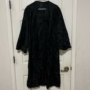 Graduation gown- Plain black bachelor's degree